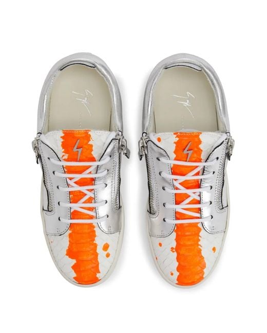 Giuseppe Zanotti White Nicki Sneakers