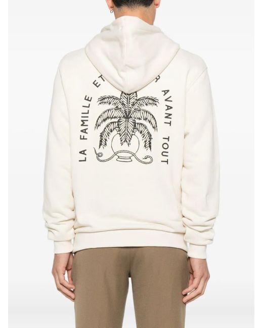 Sudadera Diaz con capucha y bordado Les Deux de hombre de color White