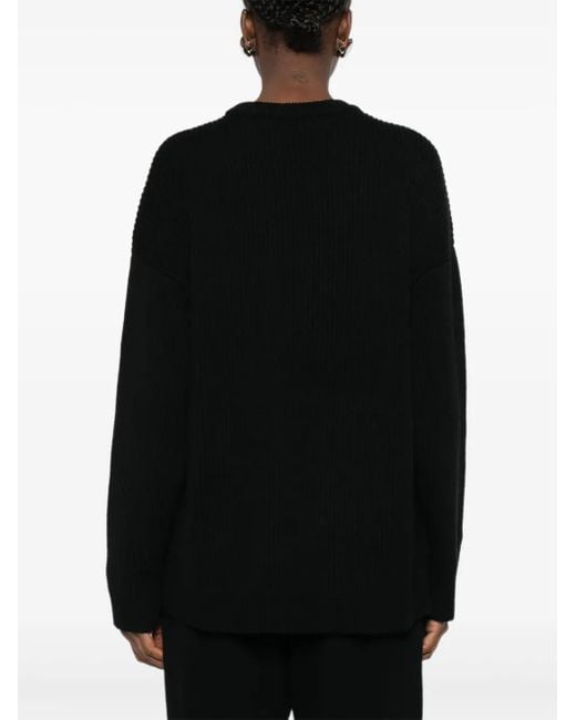 Entire studios Black Ribbed Sweater
