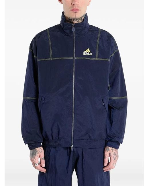 Adidas Blue Equipment Lightweight Jacket for men