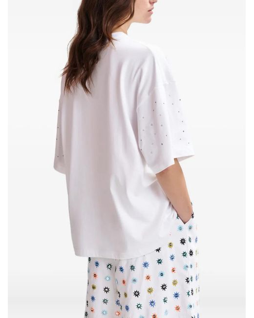 Essentiel Antwerp White Ihower T-Shirt