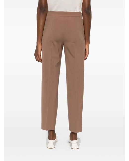 Max Mara Straight Broek in het Brown