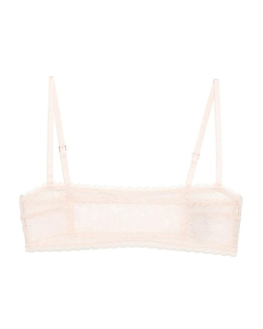 Kiki de Montparnasse Natural Dahlia Lace Bandeau