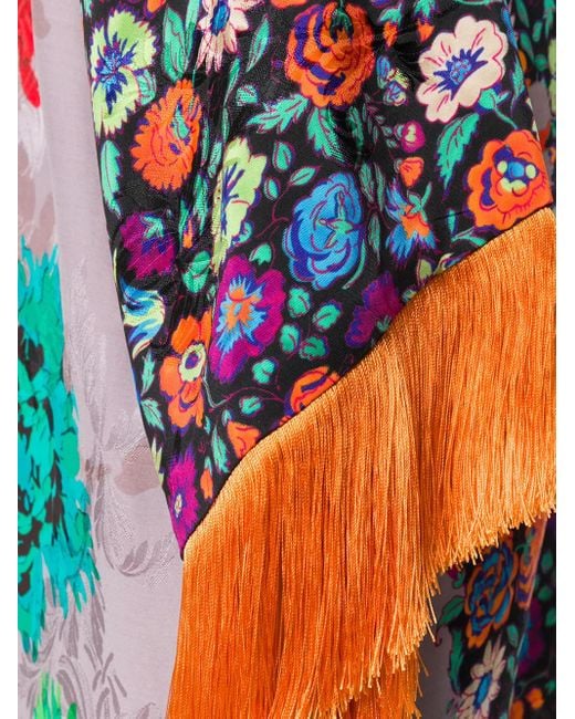 Etro フローラル ポンチョ White