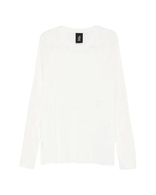 Thom Krom White T-Shirt À Manches Raglan for men