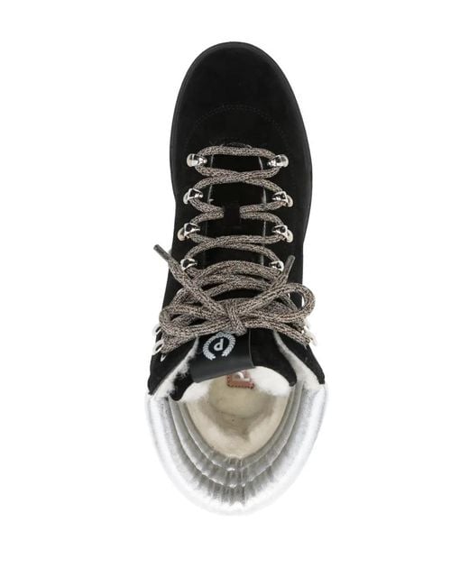 Pollini Black Ice Cracker Boots