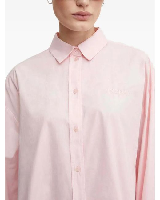 Day Birger et Mikkelsen Pink Hooper Buttoned Shirt