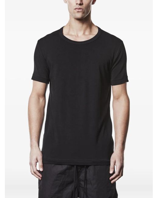 メンズ Thom Krom Worked-seam Cotton T-shirt Black