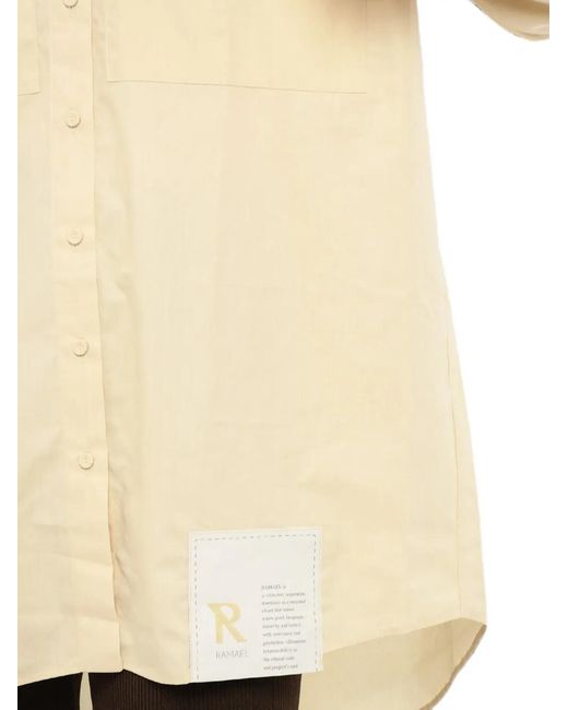 Ramael Natural Patch-Detail Shirt