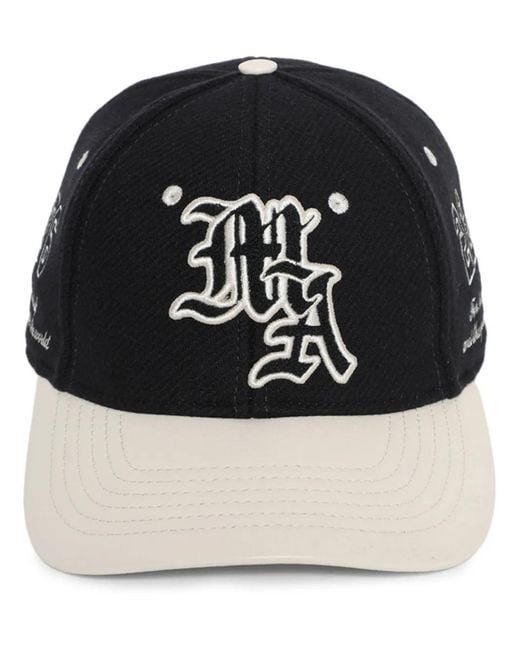 Amiri Black Two-Tone Spirit Cap for men