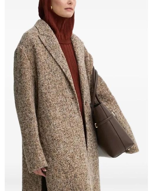 Aeron ダブルコート Brown