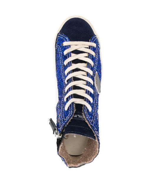 Philippe Model Blue Prsx High Sneakers