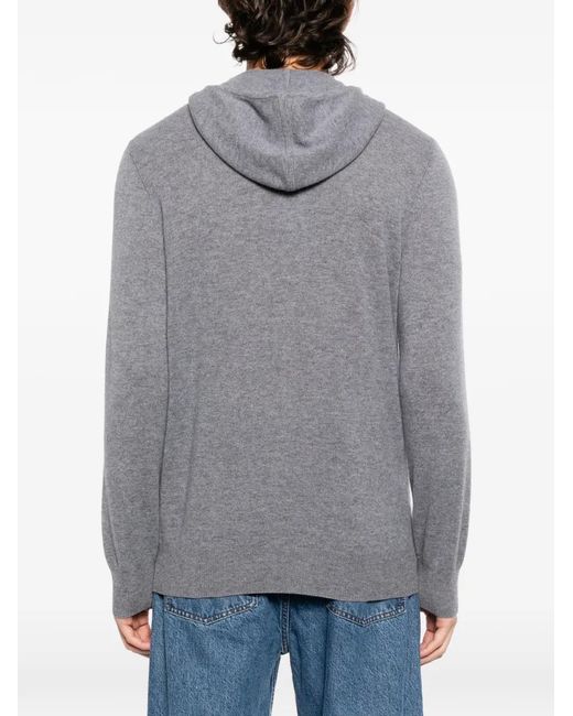 メンズ N.Peal Cashmere Ladbroke パーカー Gray