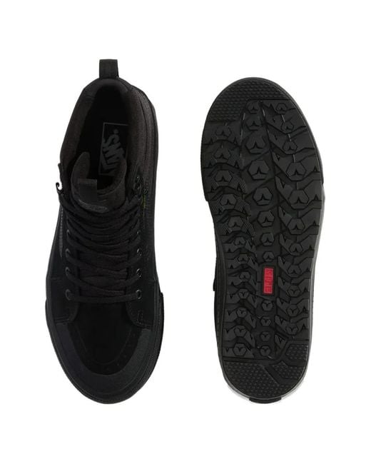 Vans Black Sk8 High-Top Sneakers