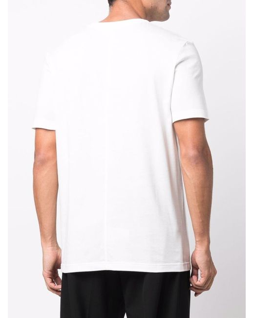 The Row White Finished-edge Cotton T-shirt for men