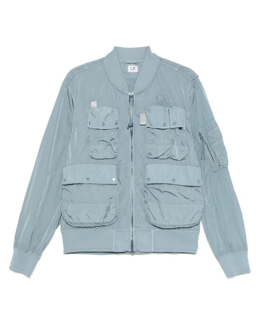 C P Company Blue Chrome-R Jacket for men