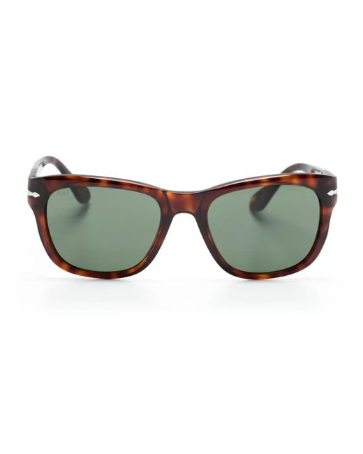 Persol Po3313S Zonnebril Met Schildpadschild Design in het Gray