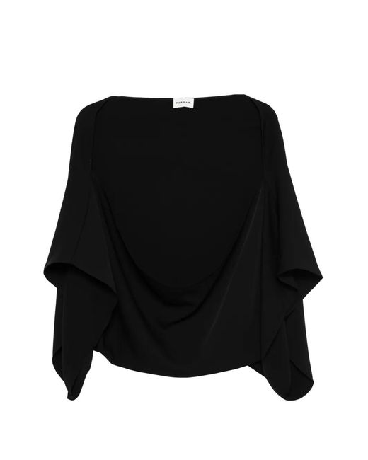 P.A.R.O.S.H. Black Poncho