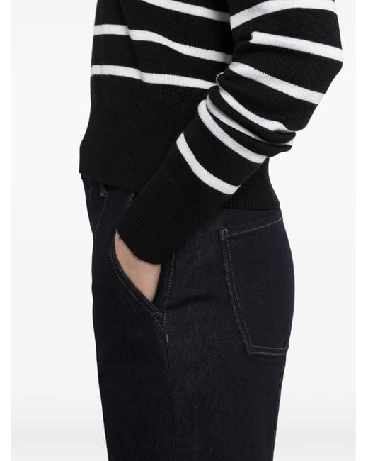 Theory Blue Fluid Flare Jeans