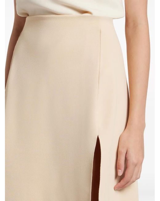 Stella McCartney Rok Met Split in het Natural