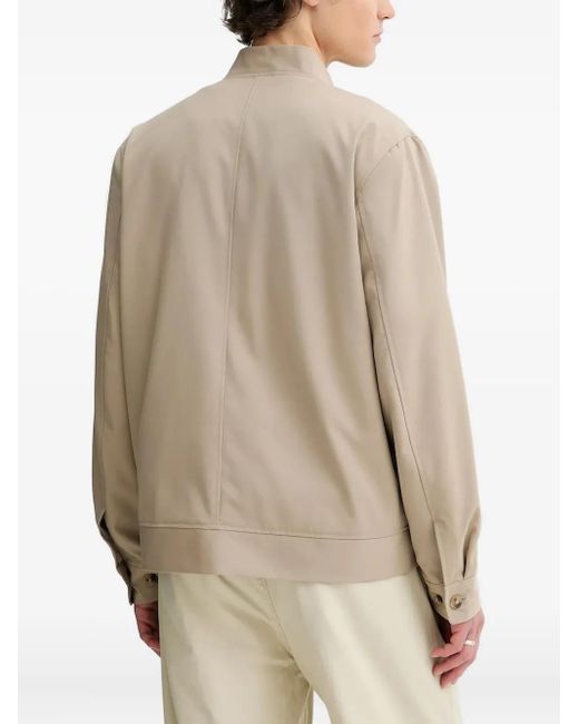 Les Deux Natural Zip-Fastening Bomber Jacket for men