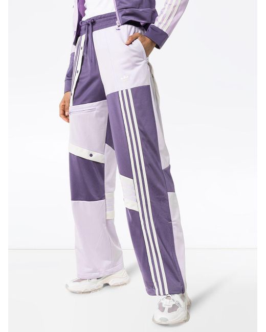 Pantalon de jogging Adibreak à design patchwork ADIDAS BY DANIELLE CATHARI  en coloris Violet | Lyst