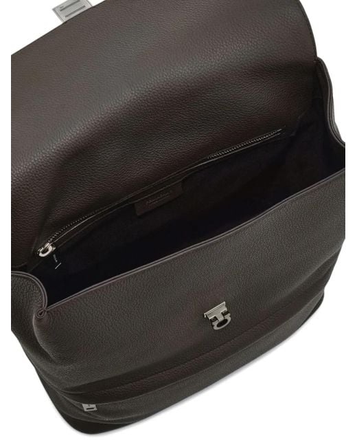 Sac À Dos À Boucle Gancini Ferragamo pour homme en coloris Black