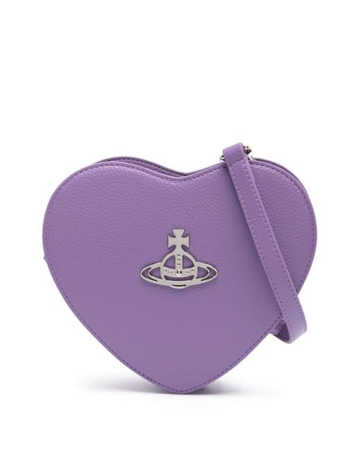 Vivienne Westwood Purple Louise Orb-paque Crossbody Bag