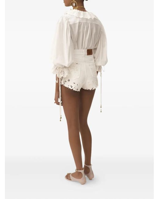 Chloé White Chloã Blouse