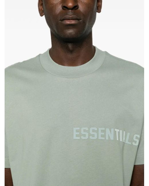 Fear Of God Gray Short-Sleeves T-Shirt for men