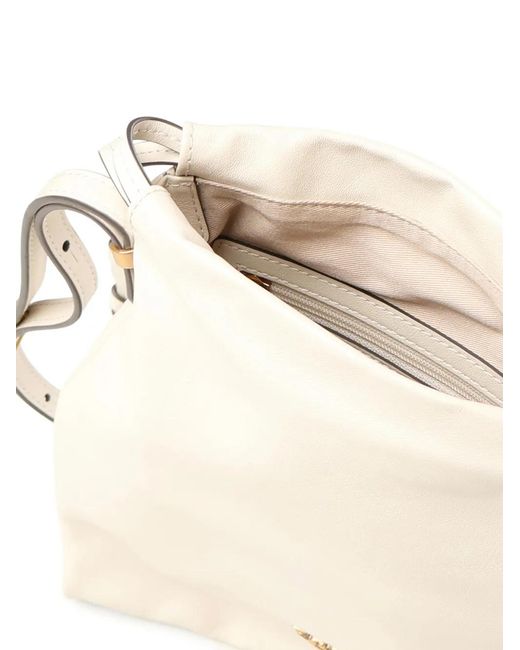 Pinko Natural Schultertasche Mit Kordelzug