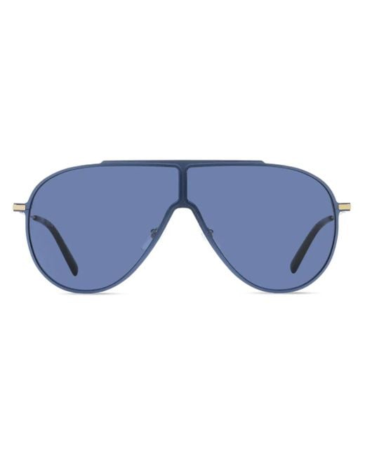 MCM Blue 502 Navigator Sunglasses