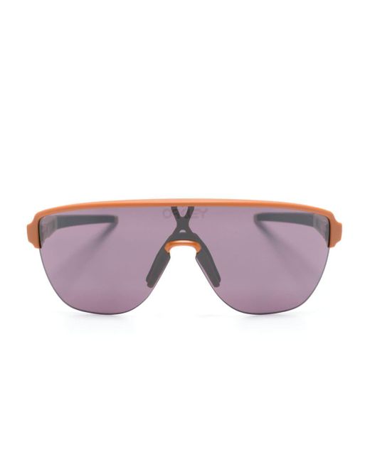 Oakley Purple Corridor Shield-frame Sunglasses