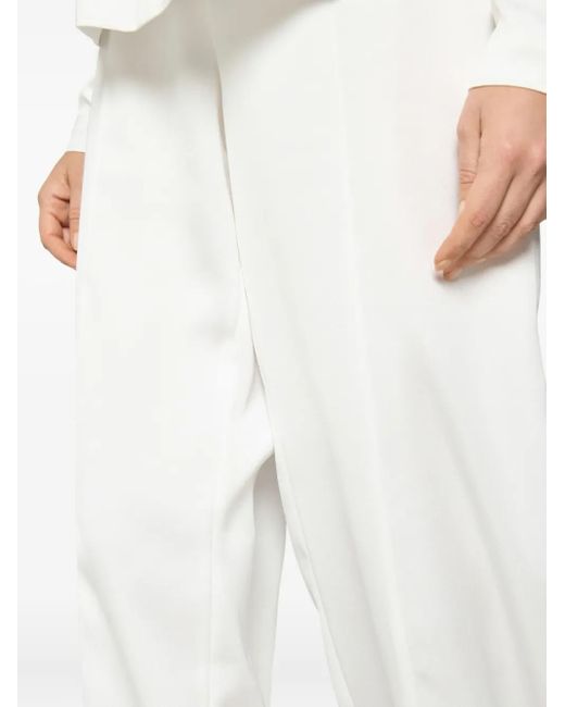 Genny White Tailored Trousers