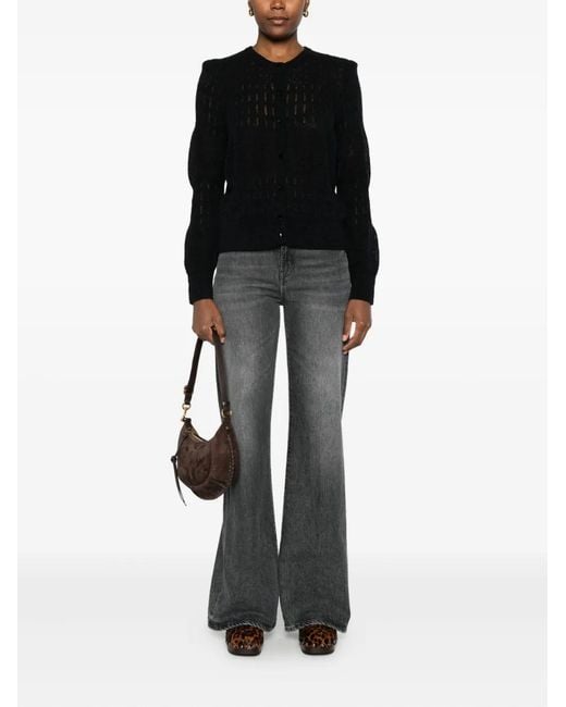 Dondup Gray Flared Jeans