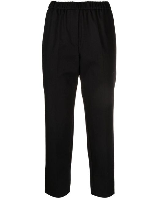 Christian Wijnants Black Peruna Cropped Trousers