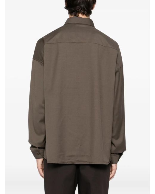 Entire studios Brown Long-Sleeved Shirt for men
