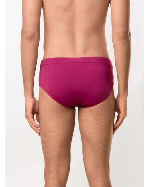 Amir Slama Pink Plain Trunks for men