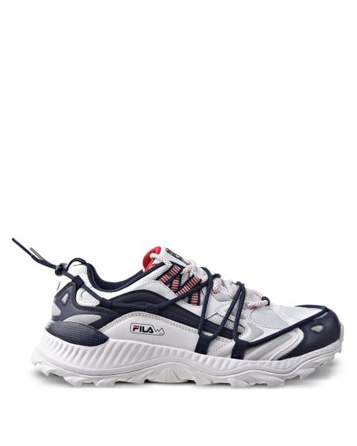 メンズ Fila Expeditioner "white/navy/red" スニーカー Blue