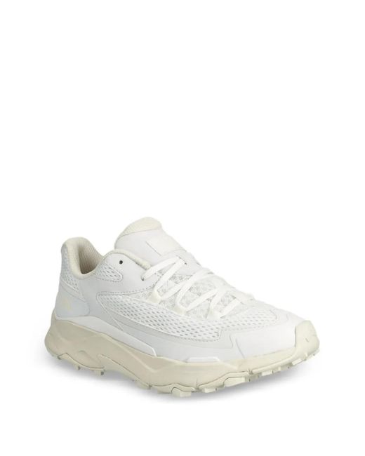 The North Face White Logo Patch Sneakers