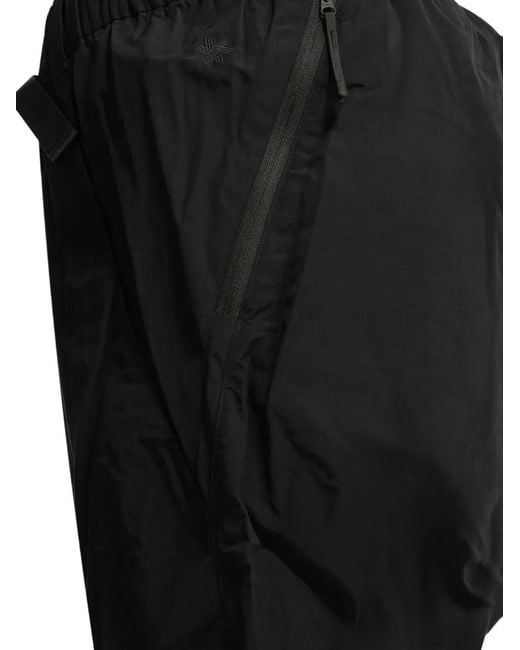Goldwin Black Pantalon Multi Purpose À Taille Ceinturée for men