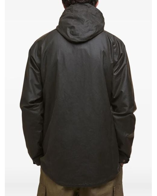Barbour Gray Endurance Mountain Hooded Jacket for men