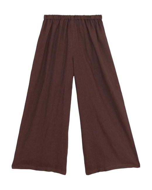Baserange Brown Sepia Trousers