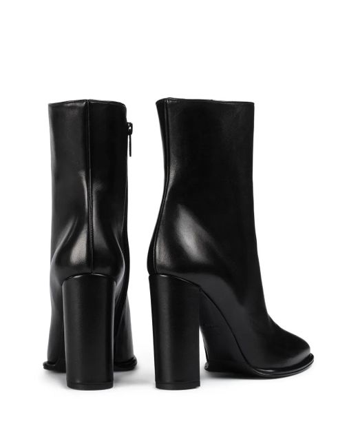 Le Silla Black 110Mm Elsa Ankle Boots