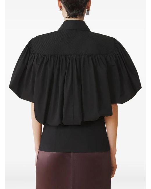 Top Con Cremallera Lanvin de color Black