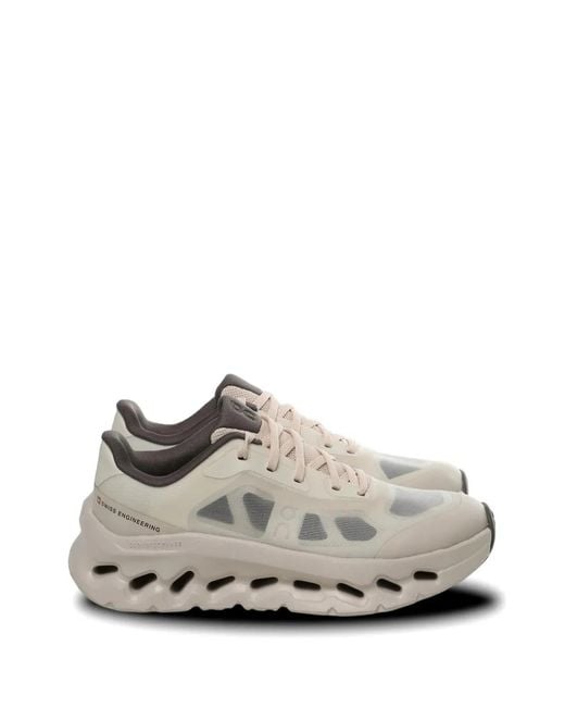 On Shoes Gray Cloudtilt Remix Cut-Out Sneakers