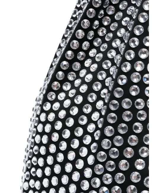 GIUSEPPE DI MORABITO Black Embellished Teardrop Shoulder Bag