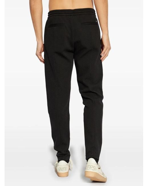 メンズ Emporio Armani テーパードパンツ Black