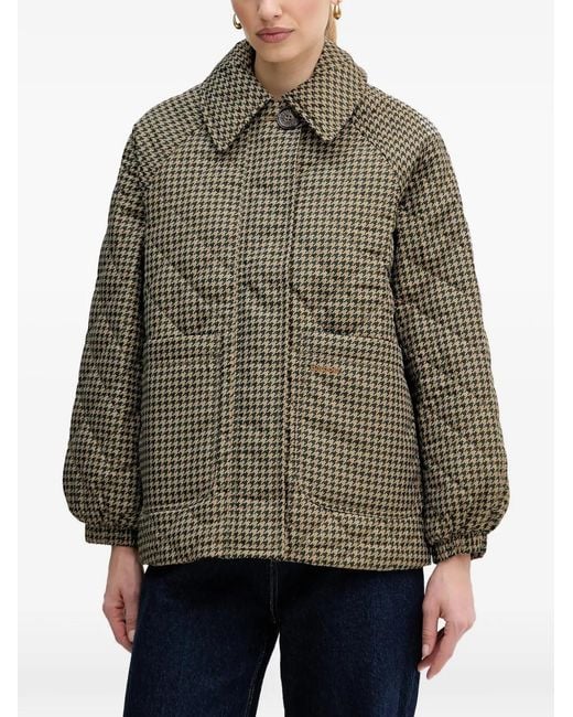 Barbour Gray Laoise Quilted Jacket