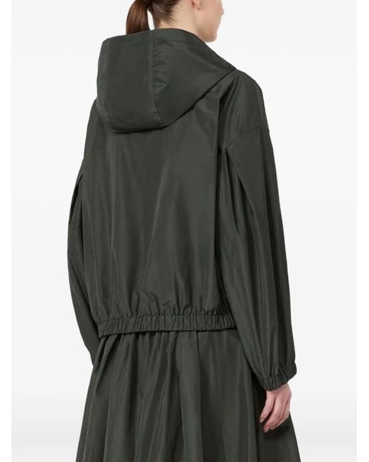 Max Mara Green Hooded Eliseo Raincoat